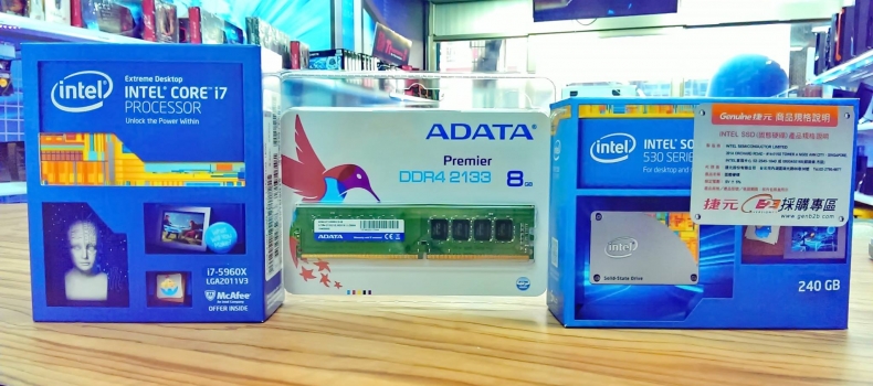 英特爾發表8核心16線程超強效能Intel Core i7-5960X處理器