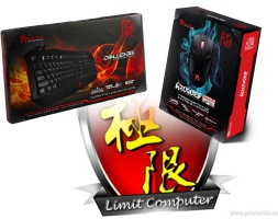 曜越 Tt eSPORTS CHALLENGER 挑戰者 電競鍵盤 KB-CHL002US + AZURUES 黑翼鯊 電競滑鼠 MO-ARS003DTD