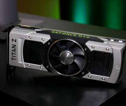 GTX TITAN Z 結合兩顆GPU的威力，成就一張瘋狂的繪圖卡。