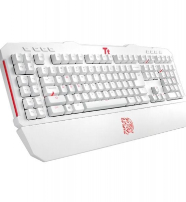 曜越 Tt eSPORTS 拓荒者 MEKA G-Unit 雪白版 電競鍵盤 KB-MGU006USE